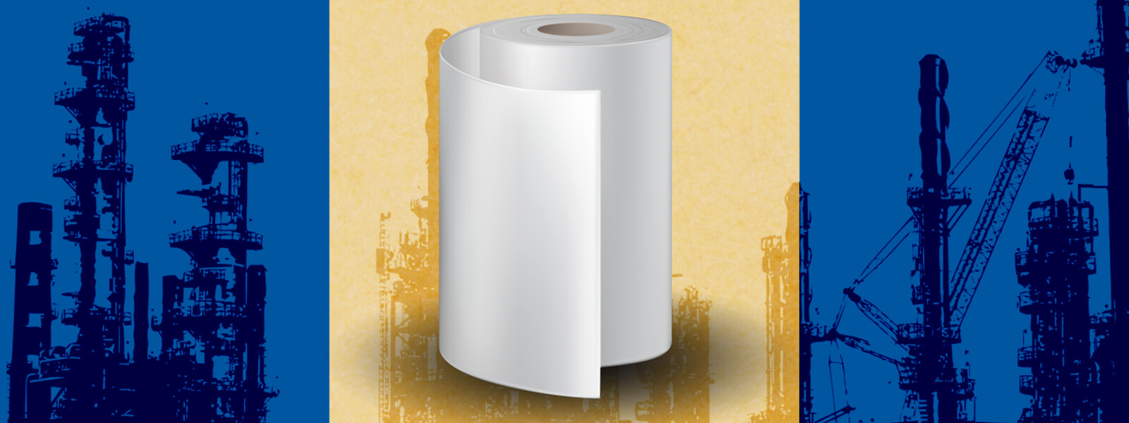 Reciclagem na produção de tubos de papelão