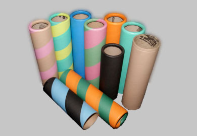 Tubos de Papelão para Indústrias de Fiação